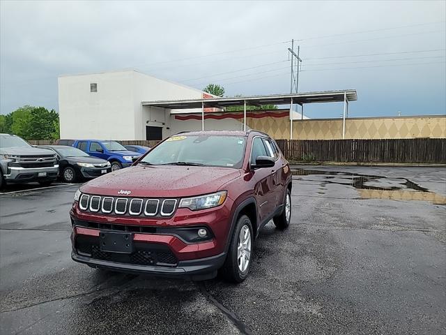 used 2022 Jeep Compass car, priced at $24,500