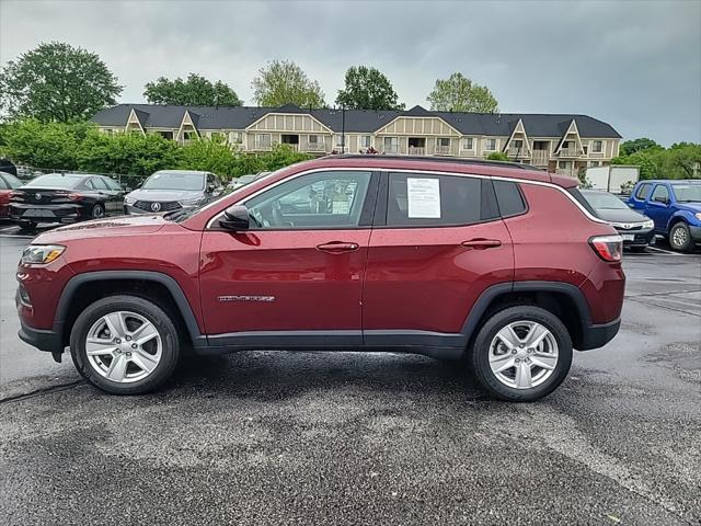 used 2022 Jeep Compass car, priced at $24,500