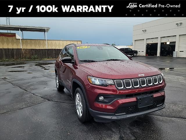used 2022 Jeep Compass car, priced at $24,500