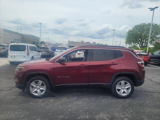 used 2022 Jeep Compass car, priced at $24,500