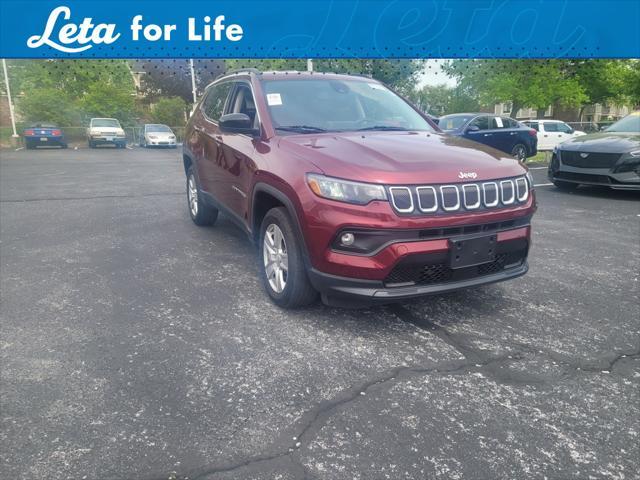 used 2022 Jeep Compass car, priced at $24,500