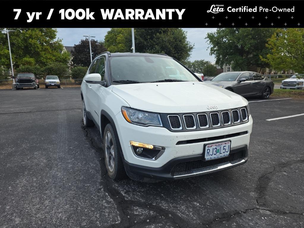 used 2019 Jeep Compass car, priced at $19,700