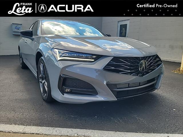 used 2024 Acura TLX car, priced at $43,859