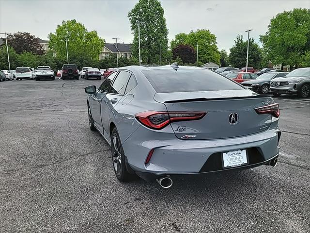 used 2025 Acura TLX car, priced at $46,900