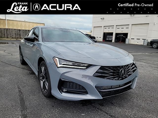used 2025 Acura TLX car, priced at $46,900