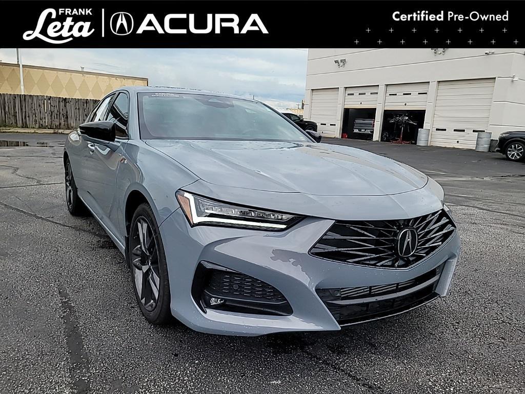 used 2025 Acura TLX car, priced at $44,900