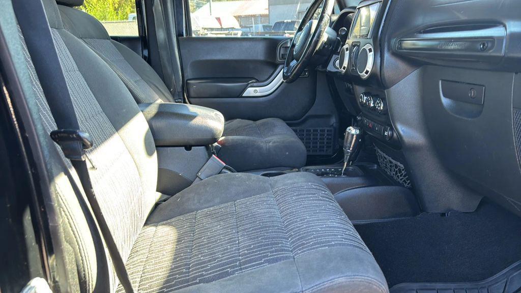 used 2011 Jeep Wrangler Unlimited car, priced at $12,999