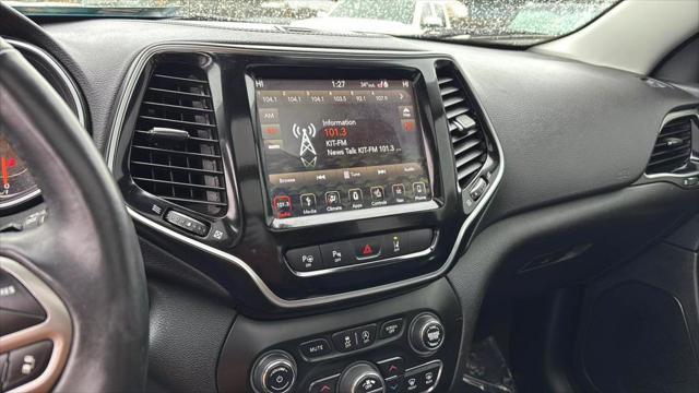 used 2019 Jeep Cherokee car, priced at $14,999