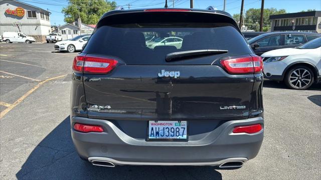 used 2015 Jeep Cherokee car, priced at $12,999