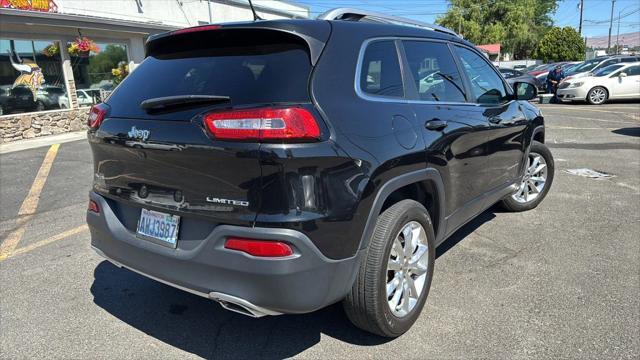 used 2015 Jeep Cherokee car, priced at $12,999
