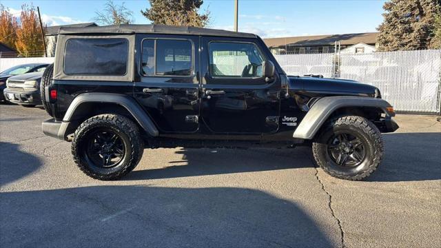 used 2018 Jeep Wrangler Unlimited car, priced at $21,999