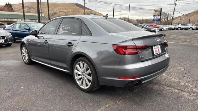 used 2018 Audi A4 car, priced at $17,999