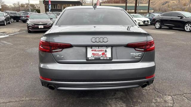 used 2018 Audi A4 car, priced at $17,999