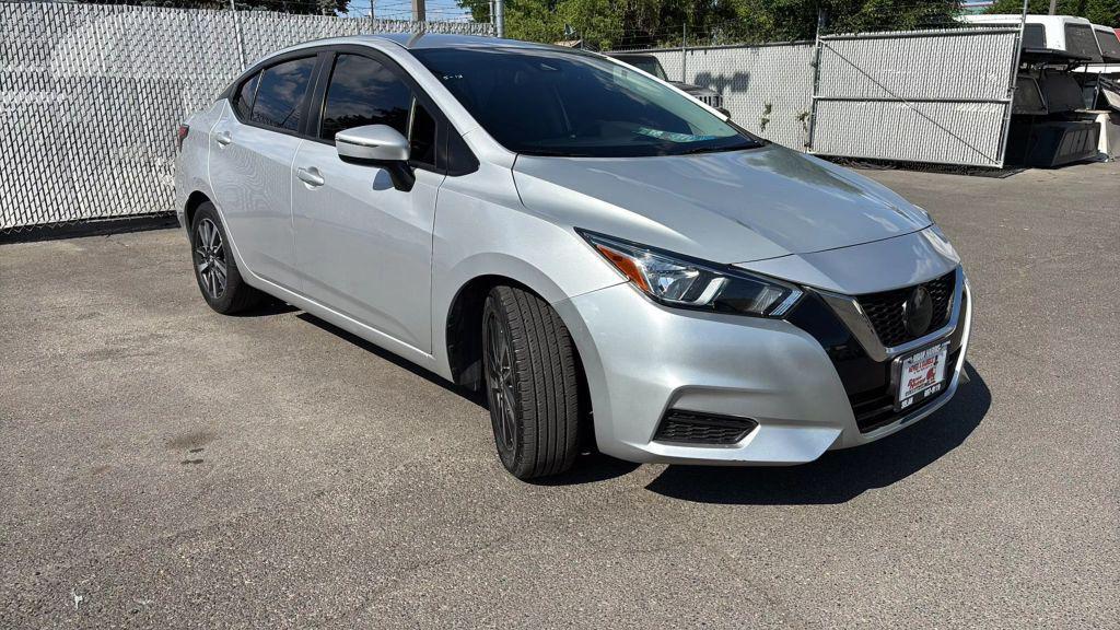 used 2021 Nissan Versa car, priced at $14,999