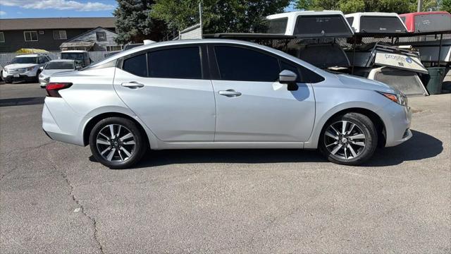 used 2021 Nissan Versa car, priced at $14,999