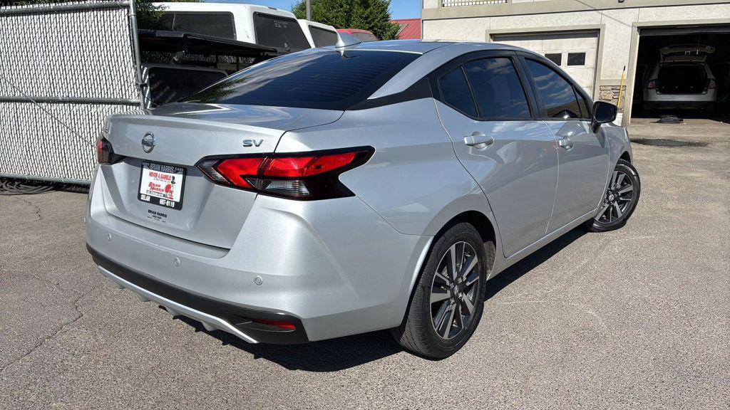 used 2021 Nissan Versa car, priced at $14,999