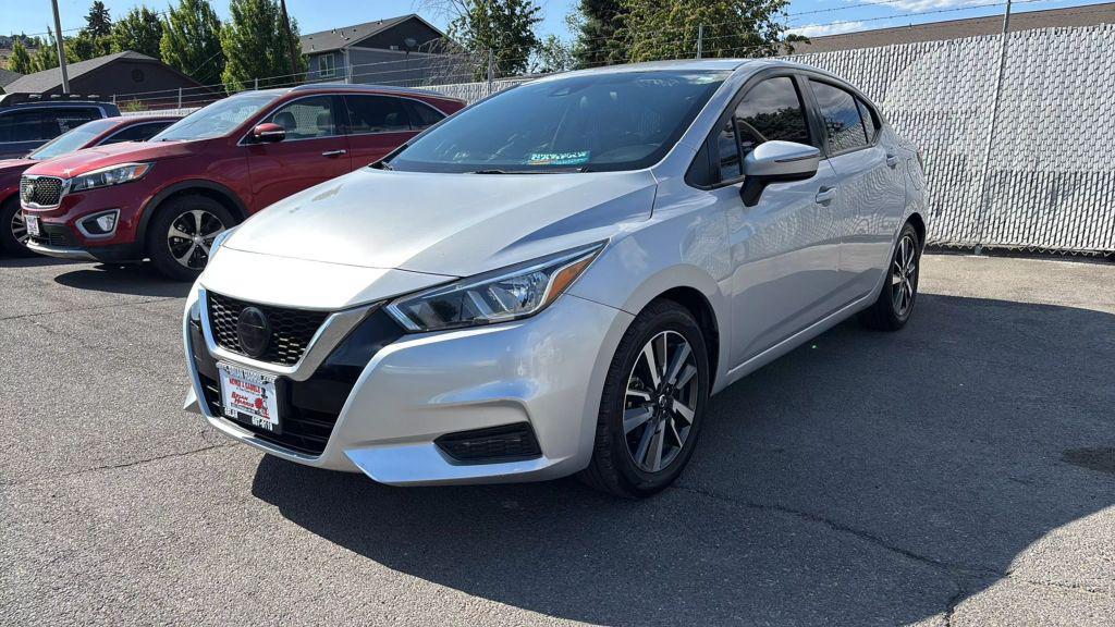 used 2021 Nissan Versa car, priced at $14,999