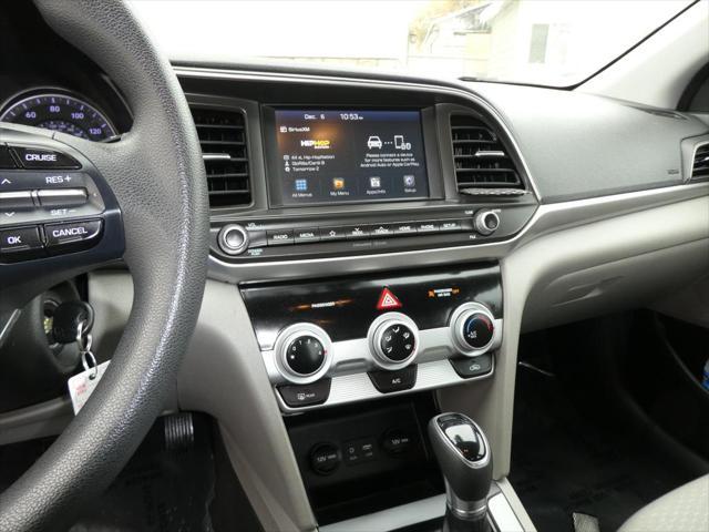 used 2019 Hyundai Elantra car, priced at $14,999