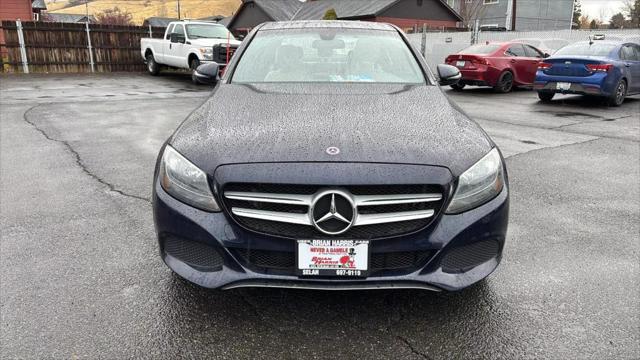 used 2018 Mercedes-Benz C-Class car, priced at $22,999