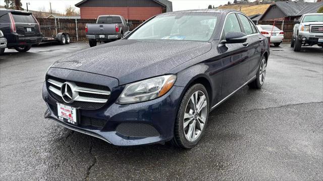 used 2018 Mercedes-Benz C-Class car, priced at $22,999