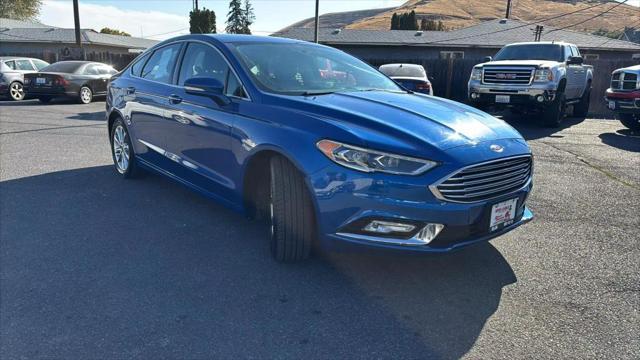 used 2017 Ford Fusion car, priced at $14,999