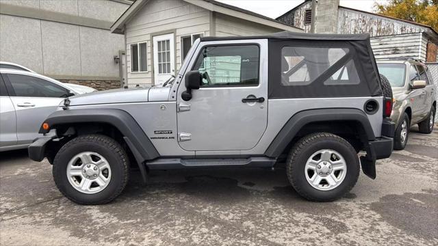 used 2015 Jeep Wrangler car, priced at $18,999