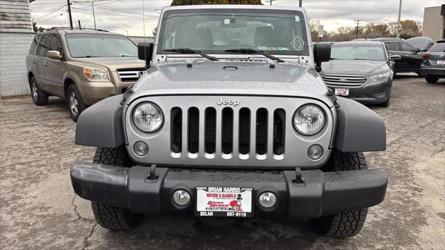 used 2015 Jeep Wrangler car, priced at $18,999