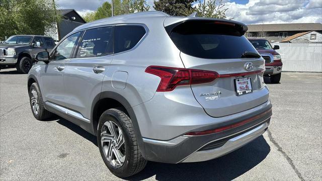 used 2021 Hyundai Santa Fe car, priced at $18,999