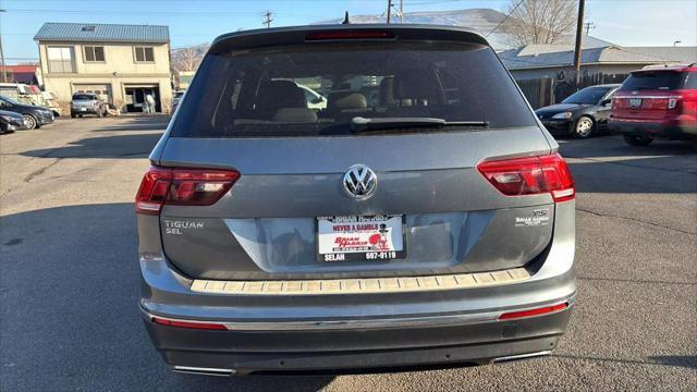 used 2018 Volkswagen Tiguan car, priced at $17,999