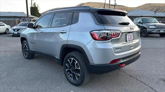 used 2021 Jeep Compass car, priced at $18,999