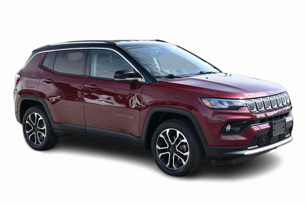 used 2022 Jeep Compass car, priced at $22,984