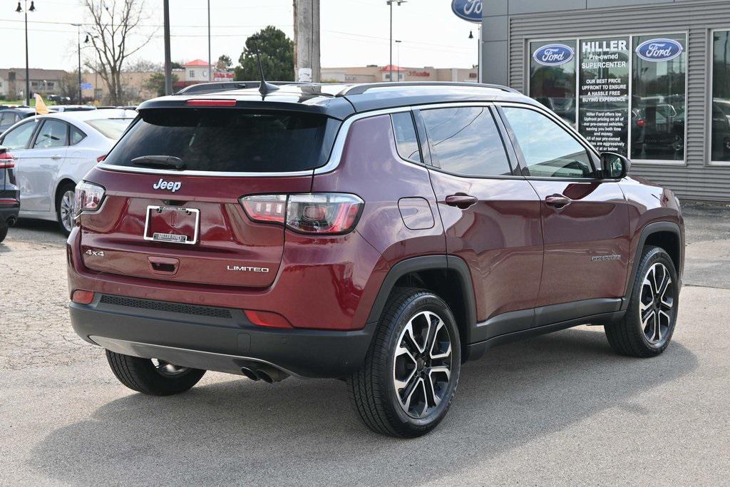 used 2022 Jeep Compass car, priced at $22,984