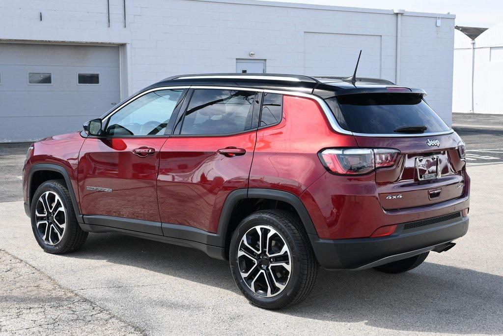 used 2022 Jeep Compass car, priced at $22,984