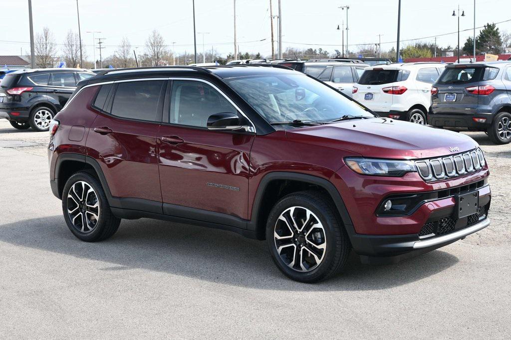used 2022 Jeep Compass car, priced at $22,984