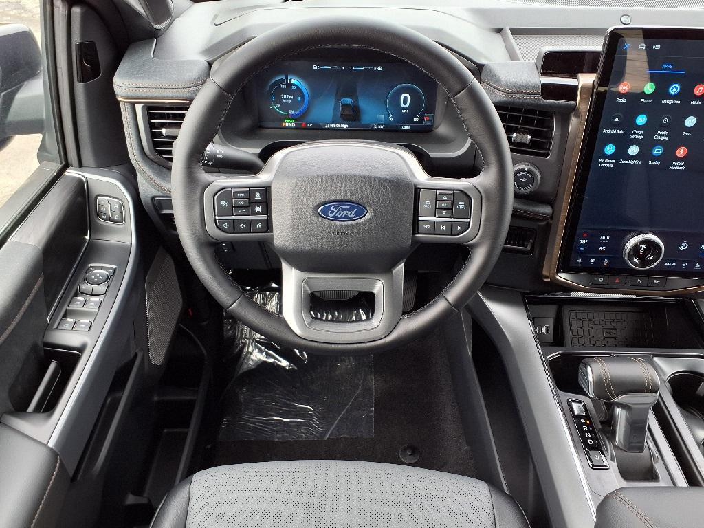 new 2025 Ford F-150 Lightning car, priced at $77,244