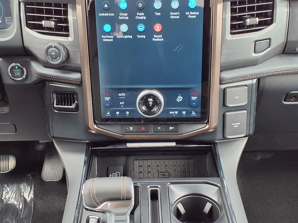 new 2025 Ford F-150 Lightning car, priced at $77,244