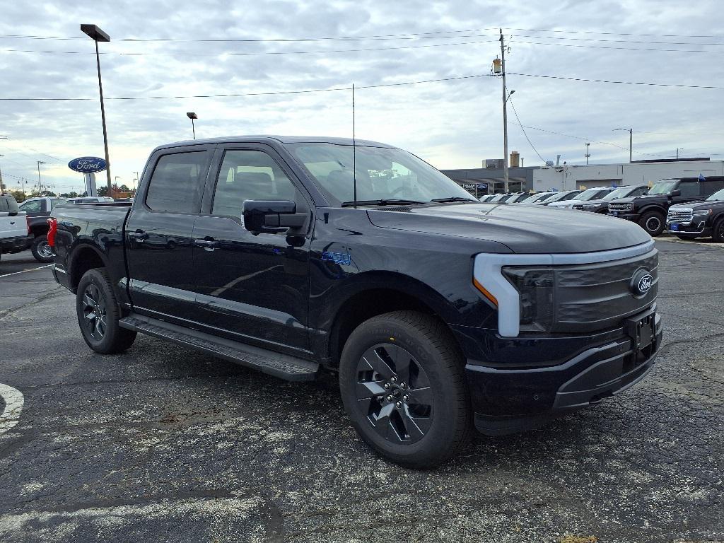 new 2025 Ford F-150 Lightning car, priced at $77,244