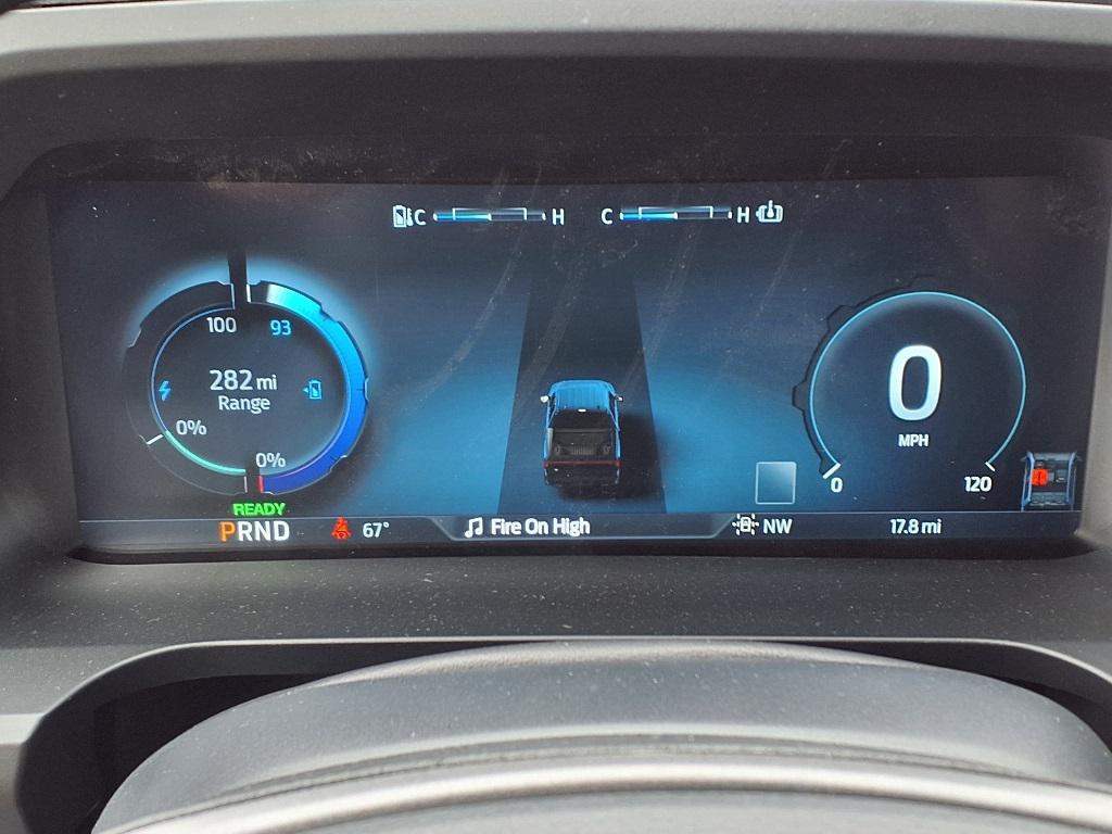 new 2025 Ford F-150 Lightning car, priced at $77,244