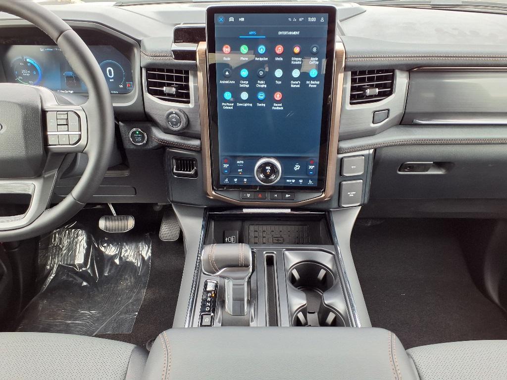 new 2025 Ford F-150 Lightning car, priced at $77,244