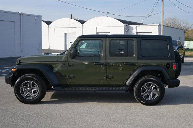 used 2021 Jeep Wrangler Unlimited car, priced at $27,774