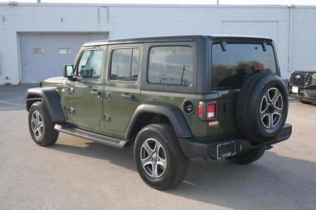 used 2021 Jeep Wrangler Unlimited car, priced at $27,774