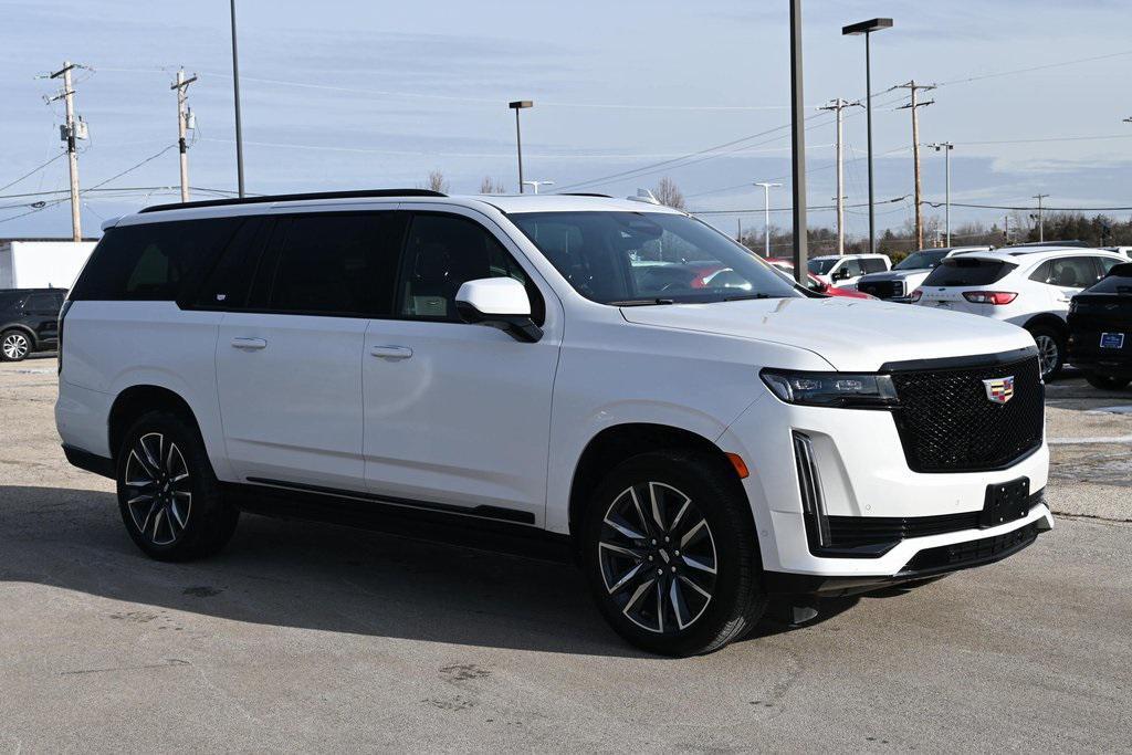 used 2023 Cadillac Escalade ESV car, priced at $77,485