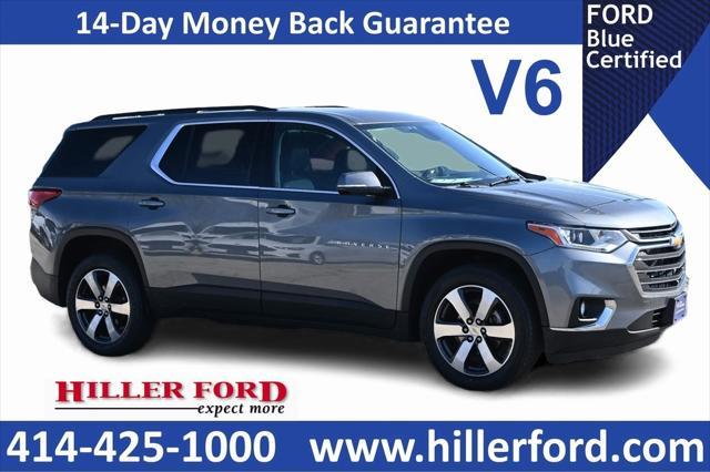 used 2020 Chevrolet Traverse car, priced at $27,432