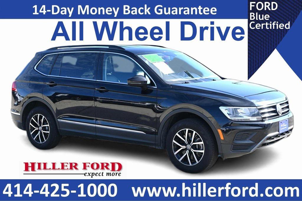 used 2021 Volkswagen Tiguan car, priced at $16,593