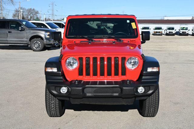 used 2021 Jeep Wrangler Unlimited car, priced at $29,872