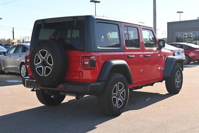 used 2021 Jeep Wrangler Unlimited car, priced at $29,872