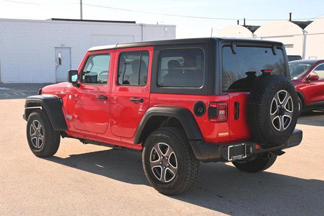 used 2021 Jeep Wrangler Unlimited car, priced at $29,872