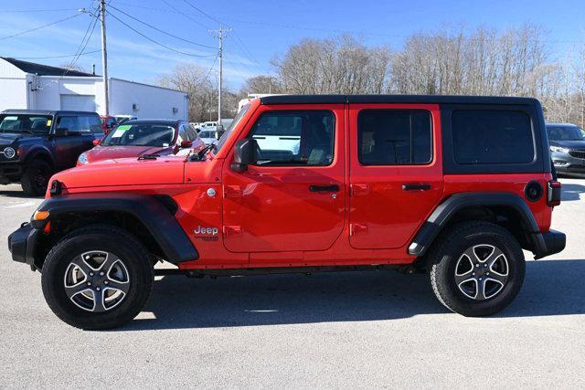 used 2021 Jeep Wrangler Unlimited car, priced at $29,872