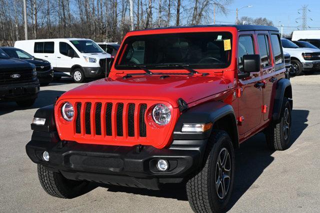 used 2021 Jeep Wrangler Unlimited car, priced at $29,872