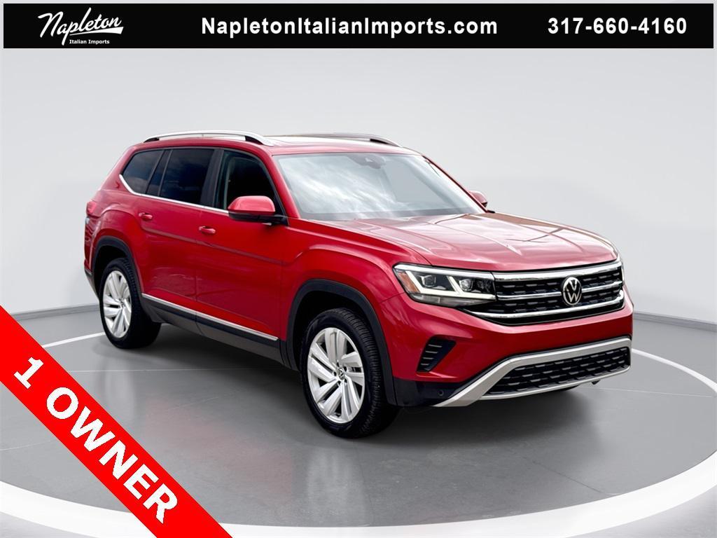 used 2021 Volkswagen Atlas car, priced at $24,500